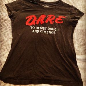 SOLD - DARE juniors tshirt